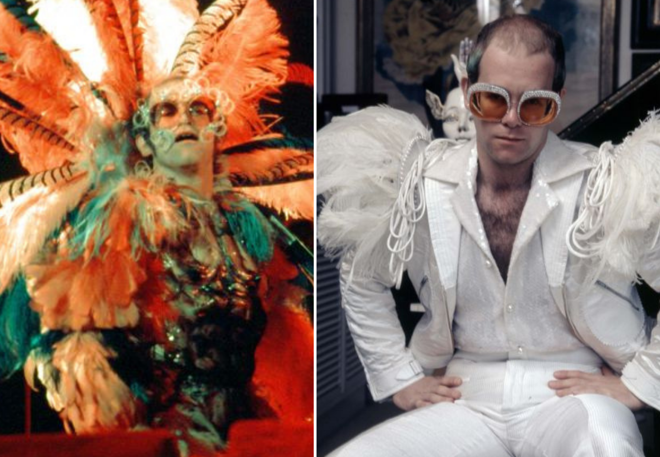 looks inolvidables de Elton John