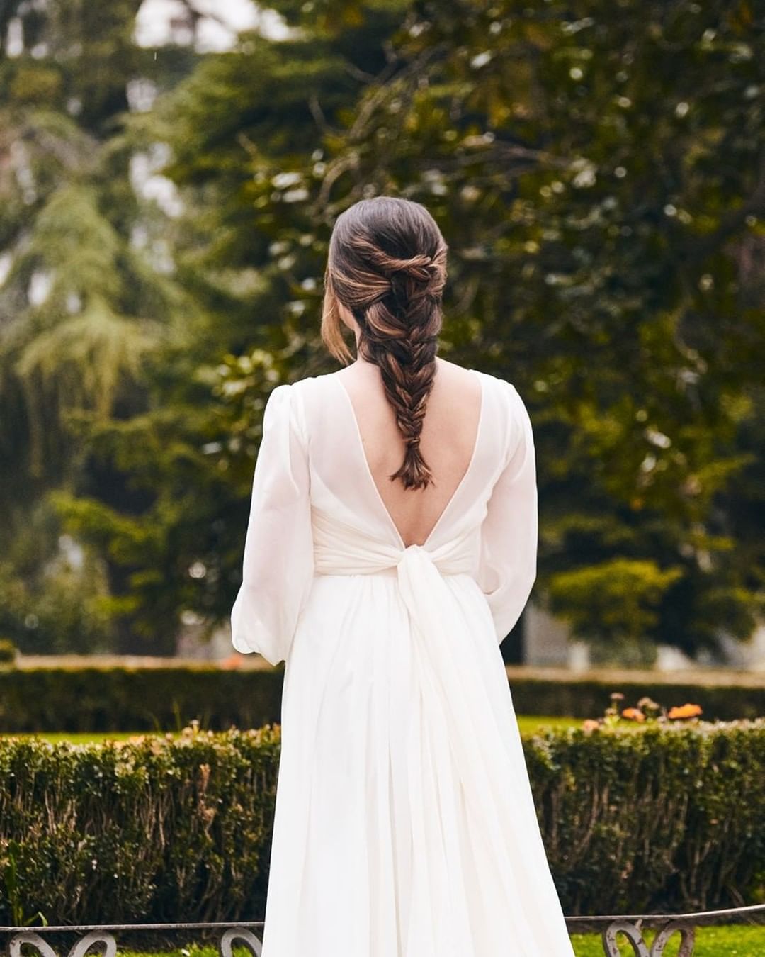 recogidos de novia con trenzas