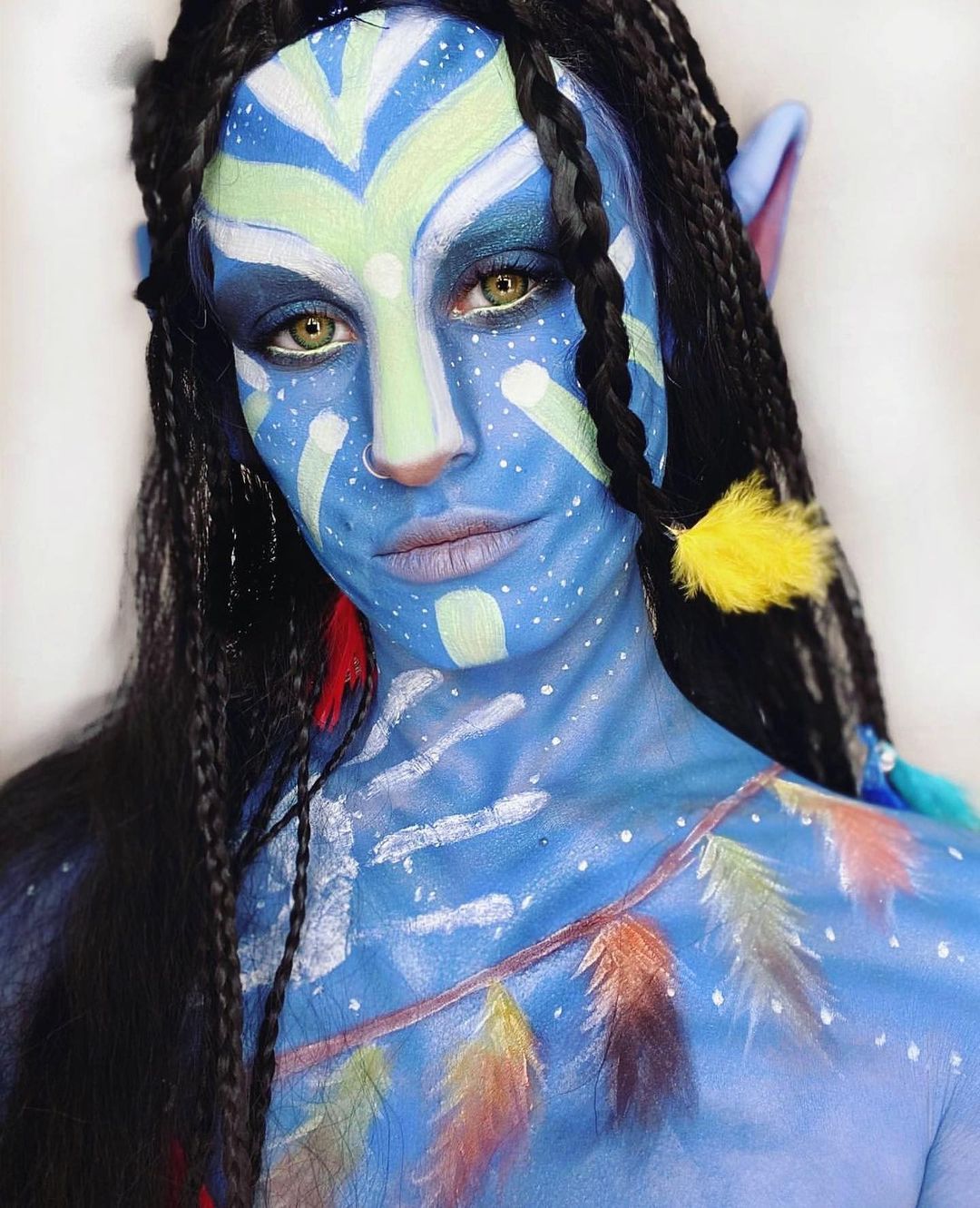 maquillaje de carnaval Avatar
