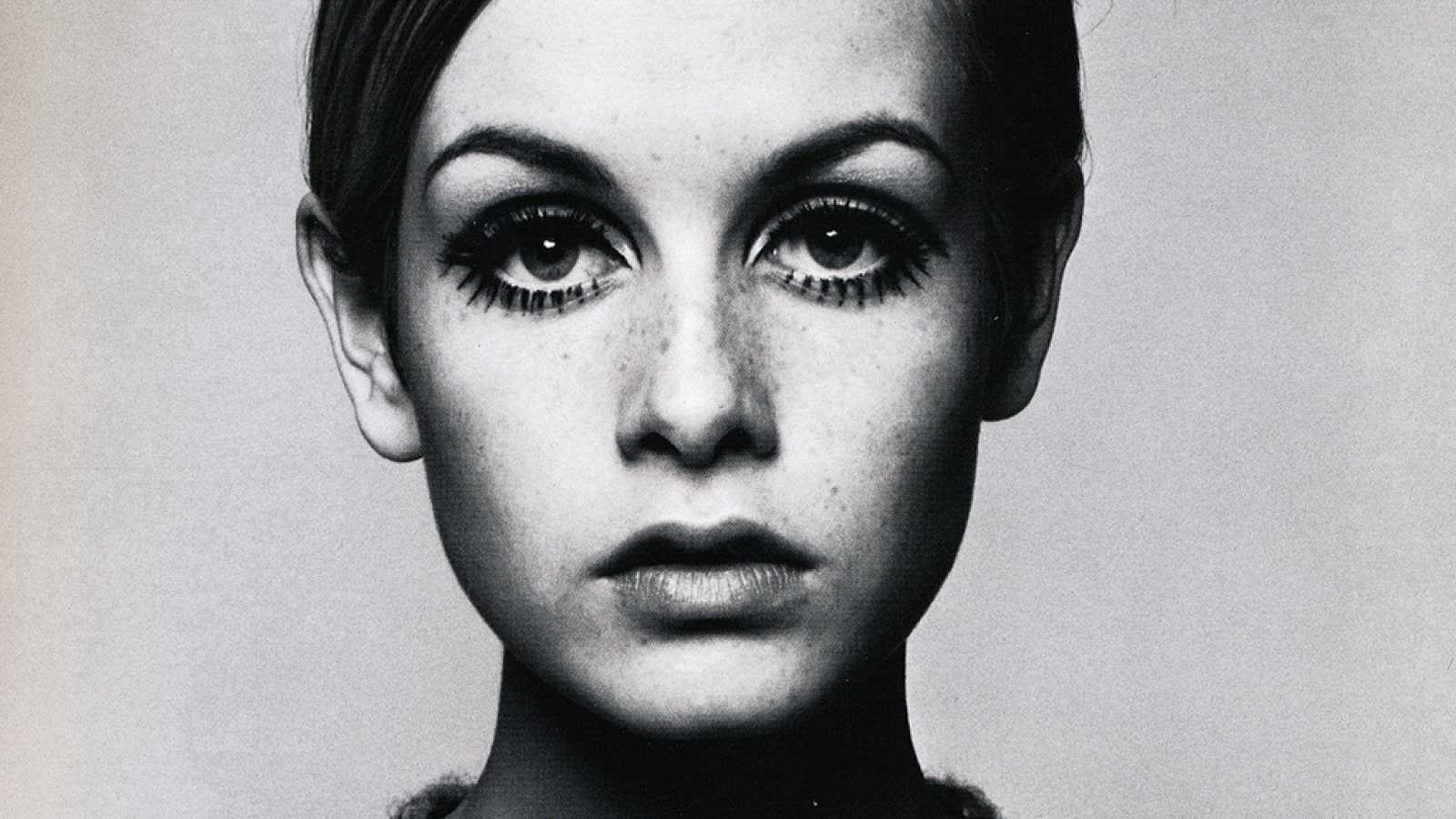 Twiggy y su icónico eyeliner