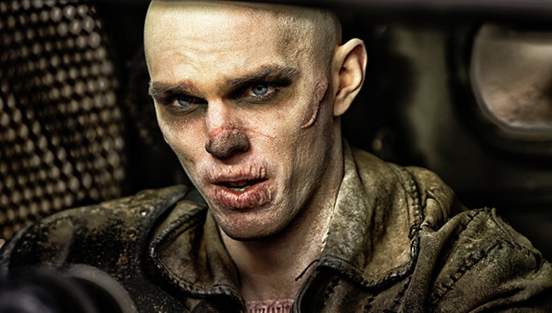 Maquillaje de Nux en Mad Max