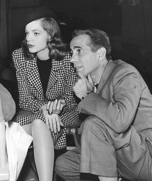 Lauren Bacall y Humphrey Bogart