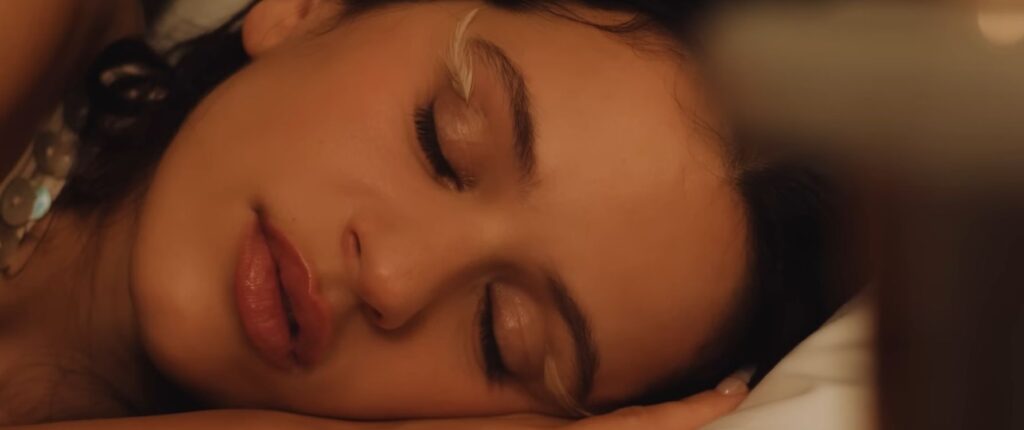 el maquillaje de Rosalía en Berghain