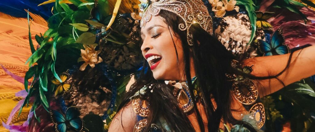 historia del carnaval y maquillaje