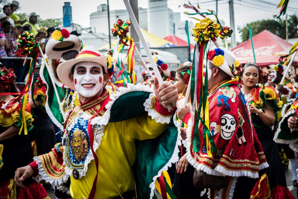 maquillaje carnaval de Barranquilla 