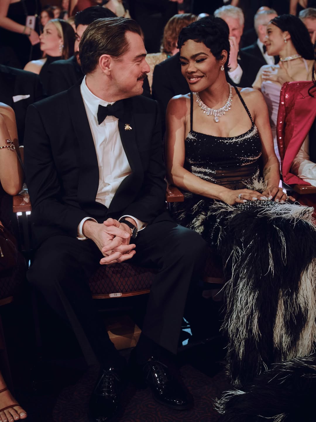 Teyana Taylor y Leonardo Di Caprio Oscar 2026