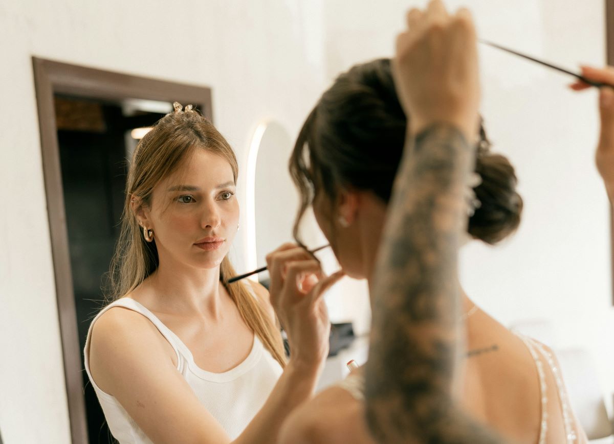 Cómo se diseña un maquillaje de novia desde la primera prueba